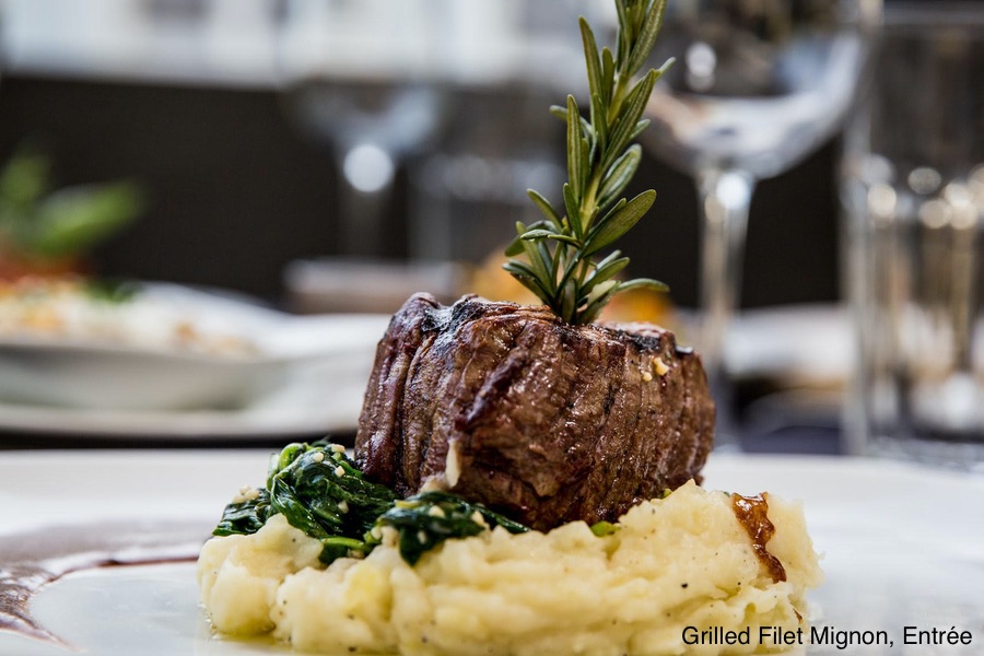 Nirvana Grille - Grilled Filet Mignon, Entrée