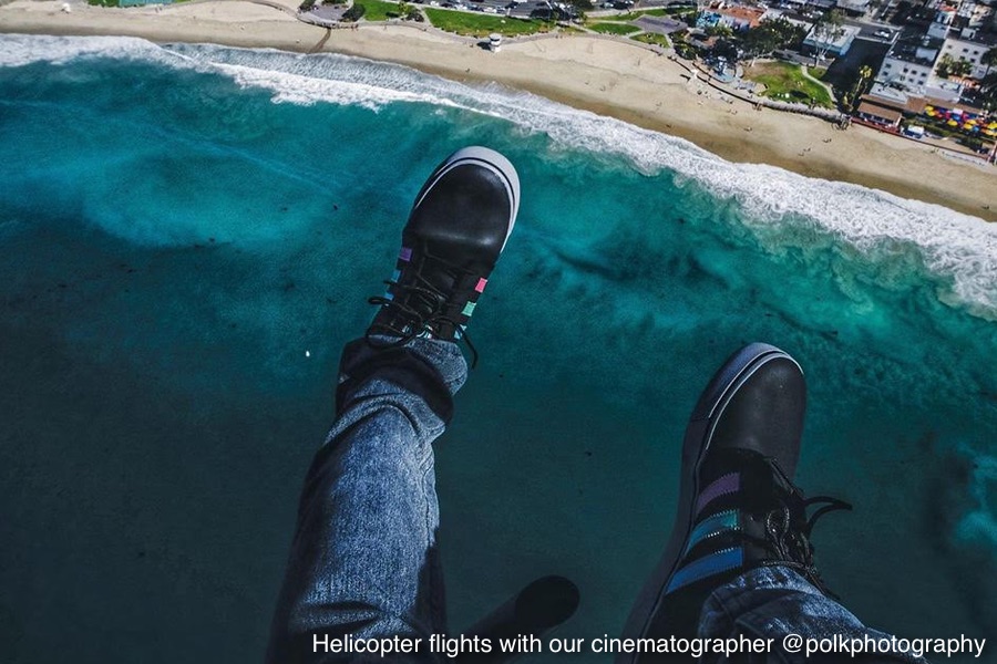 Sparkle Films - Helicopter flights with our cinematographer @polkphotography